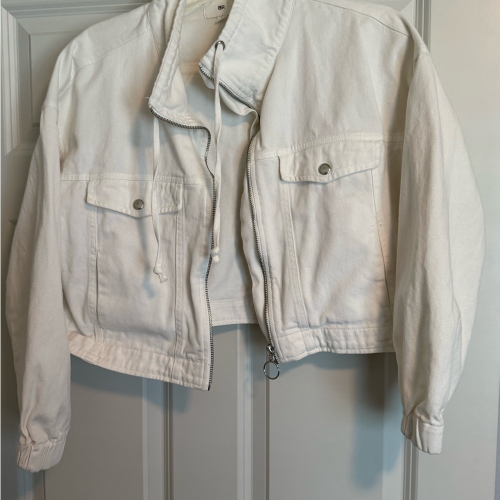 Women's white/cream Denim Jacket